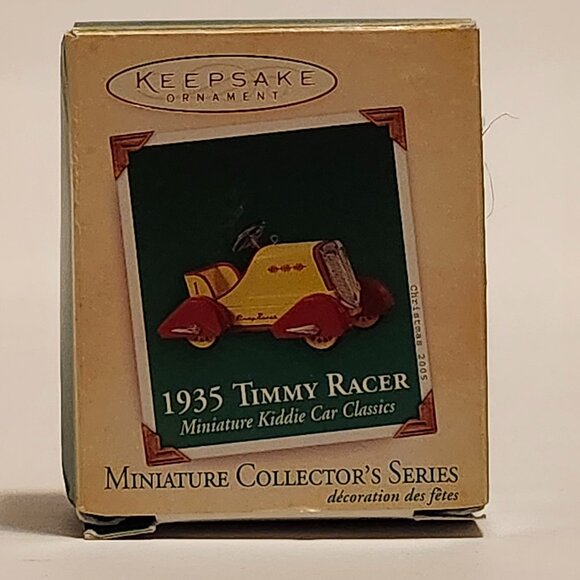 ADORABLE Hallmark 1935 Timmy Racer Miniature Kiddie Car Classics 2005 - Picture 2 of 8